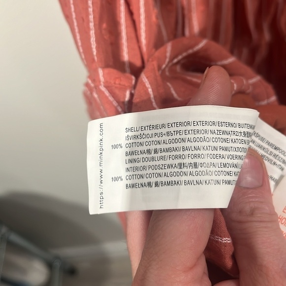 MINKPINK Anne mini dress in pink - size XS - Picture 11 of 12